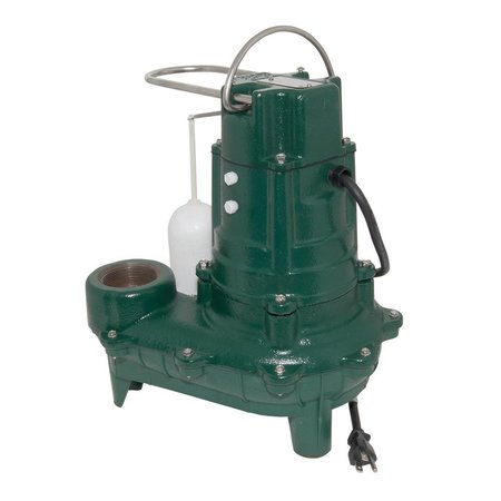 ZOELLER Waste Mate 2 in. 1/2 hp Sewage Pump with Mechanical 266-0001